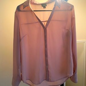Blush blouse